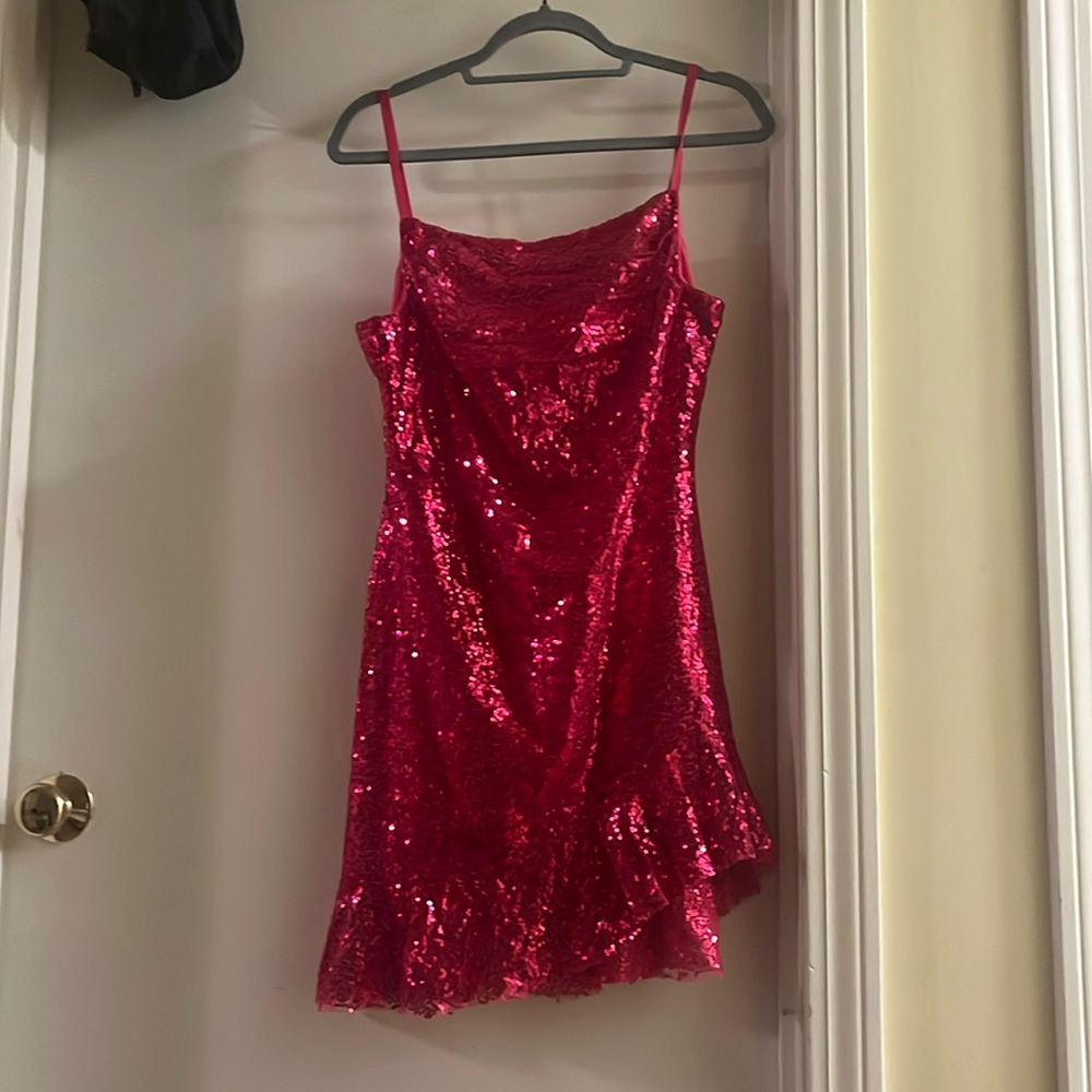 Hot Pink Homecoming Dress: Never worn